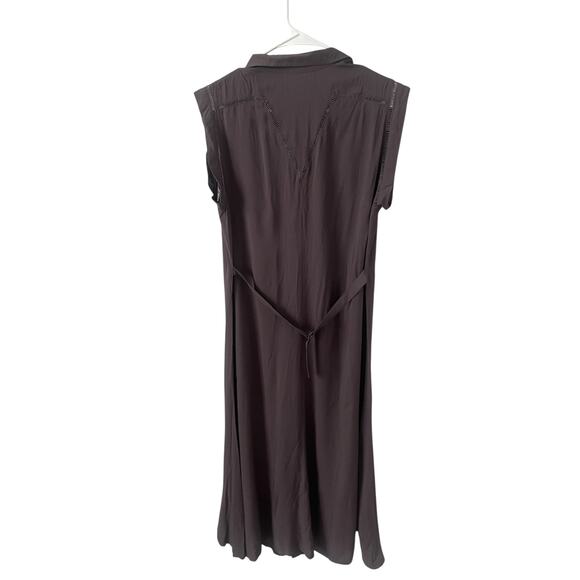 The Addison Story Gray Button Down Dress Sz S - Picture 3 of 5